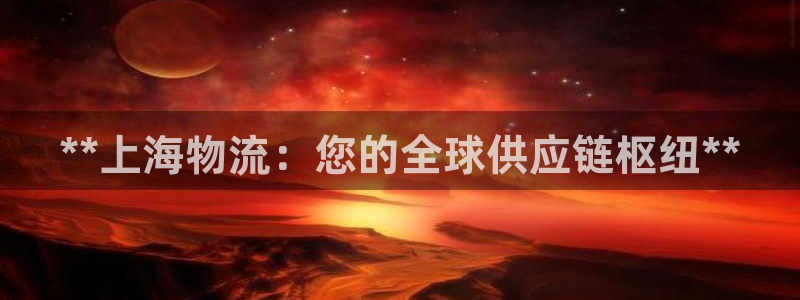 28圈登录网：**上海物流：您的全球
