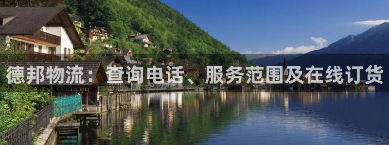 28圈黑钱：德邦物流：查询电话、服务