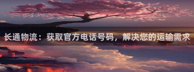 28圈怎么申请代理：长通物流：获取官