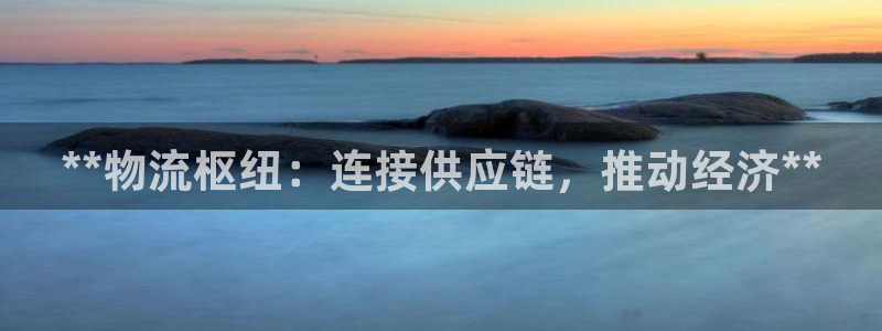 南宫28圈怎么注册：**物流枢纽：连