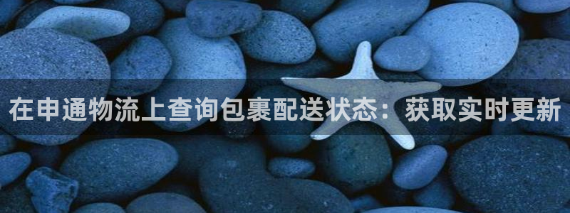 南宫28圈官网版：在申通物流上查询包