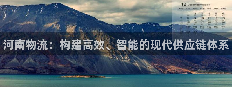 28圈注册网站APP：河南物流：构建