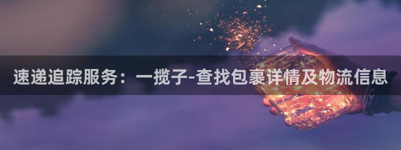 28圈注册链接：速递追踪服务：一揽子
