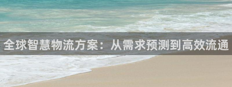 28圈注册账号：全球智慧物流方案：从